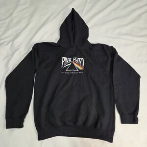 Pink Floyd The Dark Side of the Moon Hoodie Men’s Medium Black Band Sweatshirt